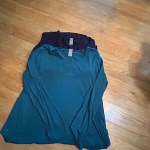 Champion Blue Long Sleeve Tee